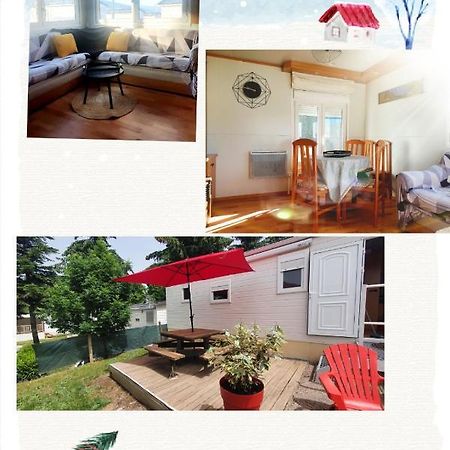 Mobil Home Dans Camping Saillagouse Exteriér fotografie