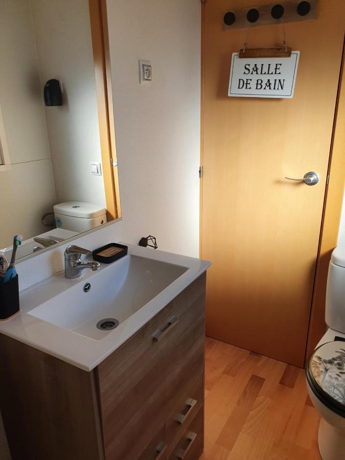 Mobil Home Dans Camping Saillagouse Exteriér fotografie