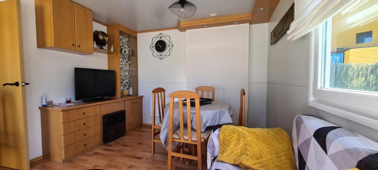 Mobil Home Dans Camping Saillagouse Exteriér fotografie